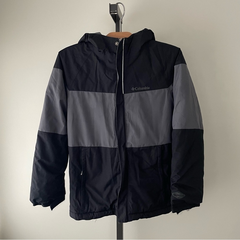 Columbia Omni Tech Waterproof Kids Ski Snowboard Jacket Coat Boys Size 10/12